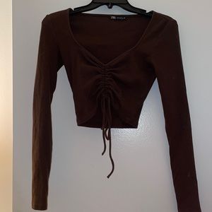 Brown Zara Long sleeve